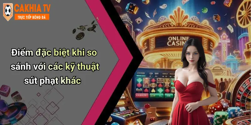 Điểm đặc biệt khi so sánh với các kỹ thuật sút phạt khác