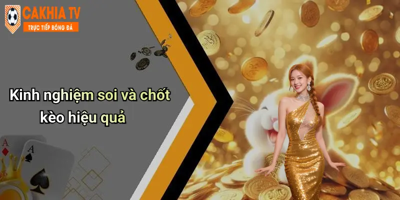 Kinh nghiệm soi và chốt kèo hiệu quả