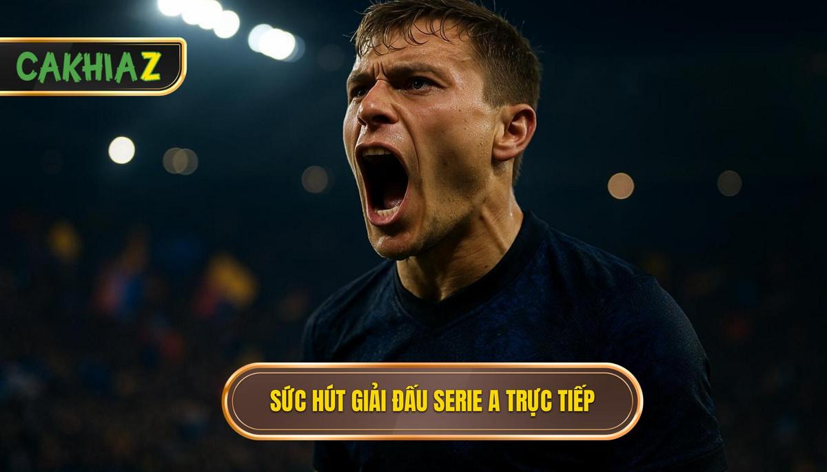 Sức hút của giải đấu Serie A và tầm quan trọng của việc xem trực tiếp