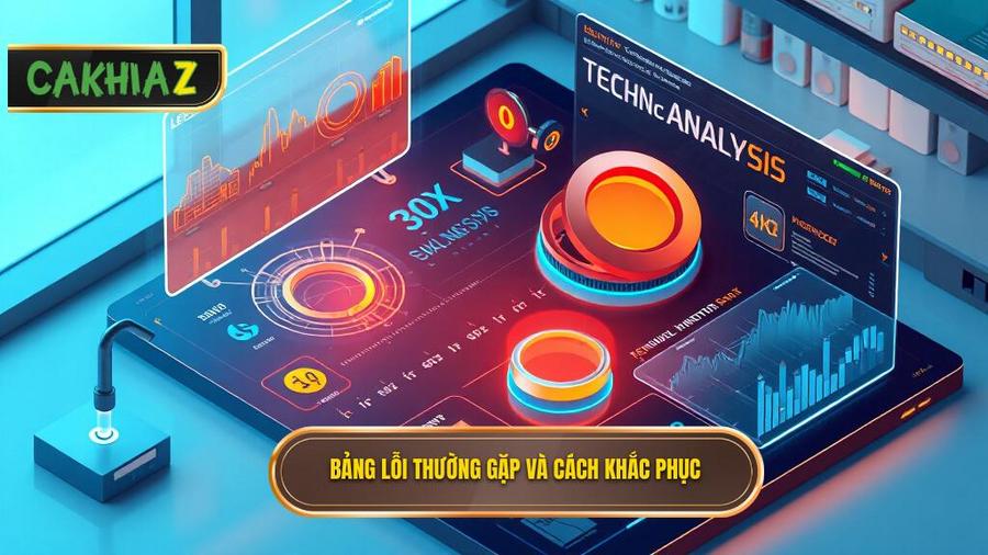 Bảng phân tích các lỗi thường gặp và cách khắc phục