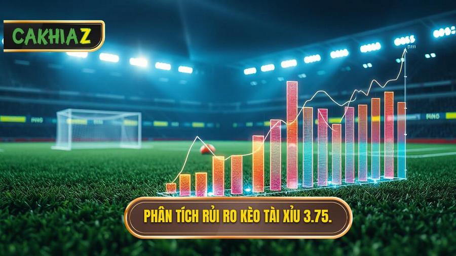 Phân tích xác suất và rủi ro khi chơi kèo tài xỉu 3.75 hiệp 2