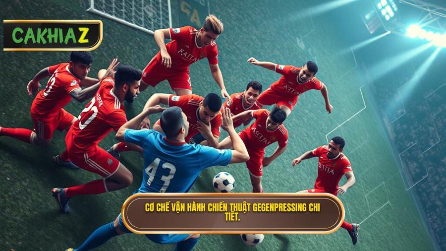 Cách vận hành chi tiết của chiến thuật Gegenpressing
