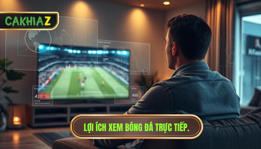 2. Lợi ích xem bóng đá trực tiếp.